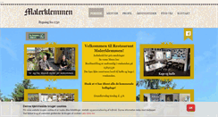 Desktop Screenshot of malerklemmen.dk