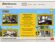 Tablet Screenshot of malerklemmen.dk